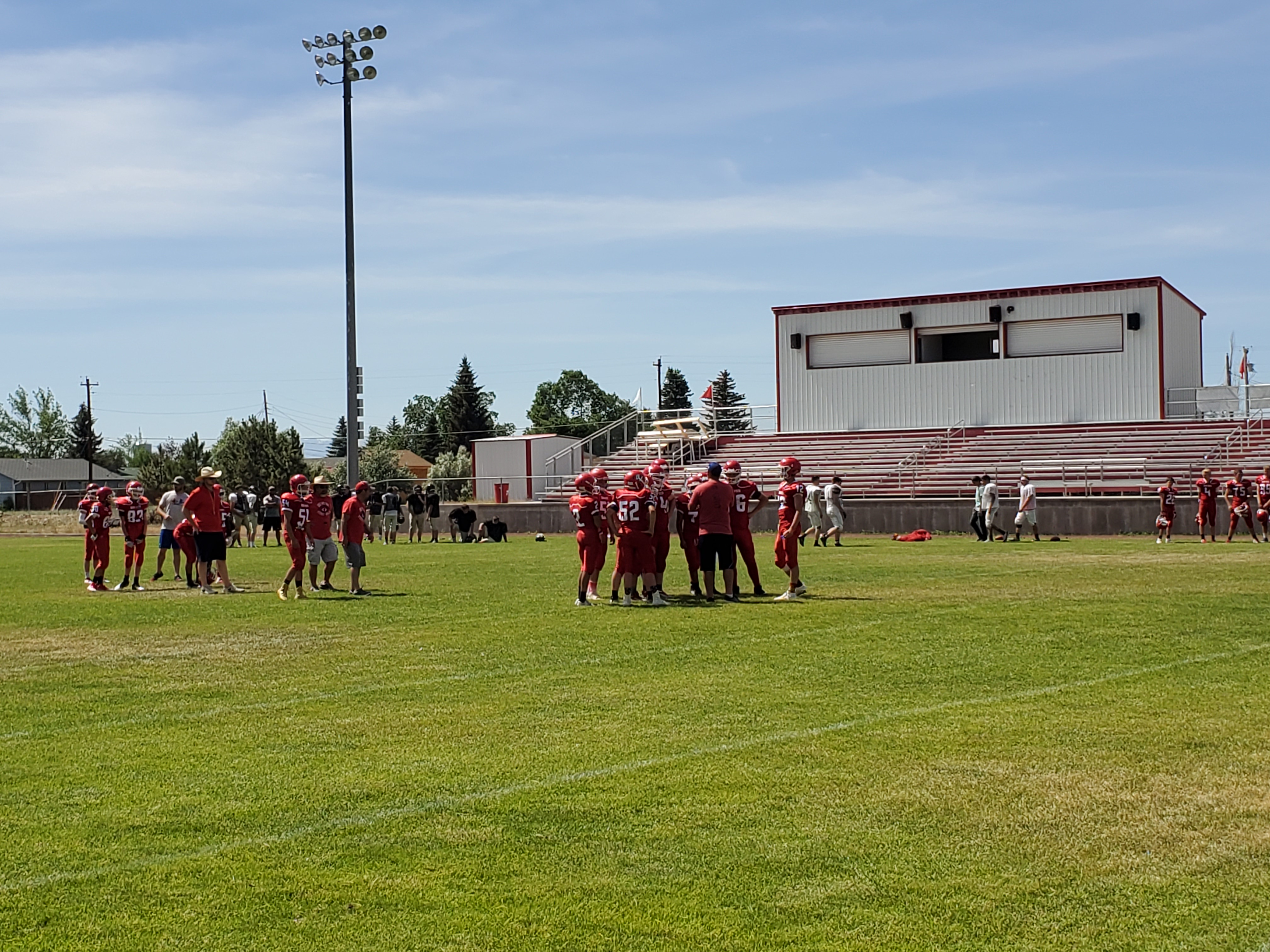 Buena Vista Hosts Football Camp