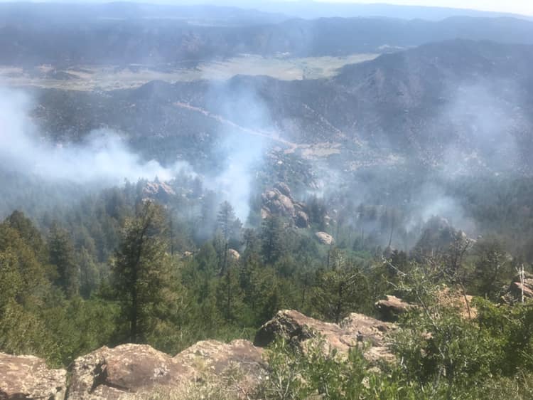 Wildfire Fire Near Canon City is 0% Contained