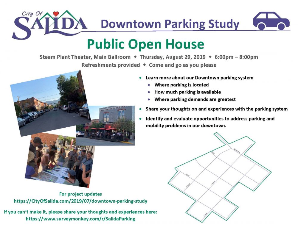 Salida Hosts Parking Study Open House