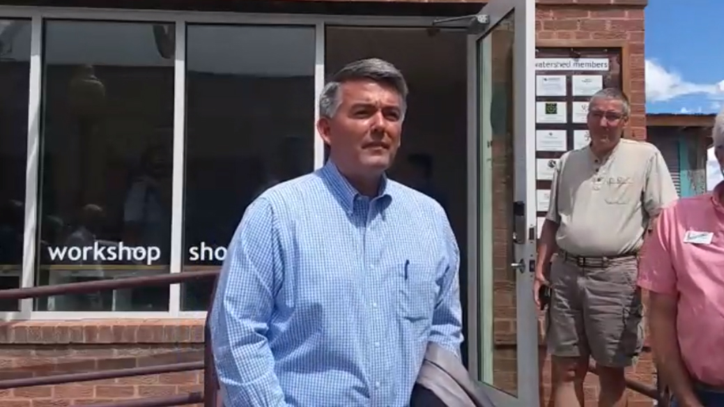 Senator Gardner Addresses Economic Development While in Buena Vista [Video]