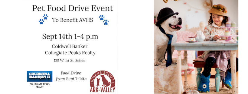 Ark Valley Humane Society          Food Drive