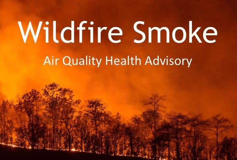Air Quality Alert in Effect – Smoke from Wildfires Impacting Chaffee County