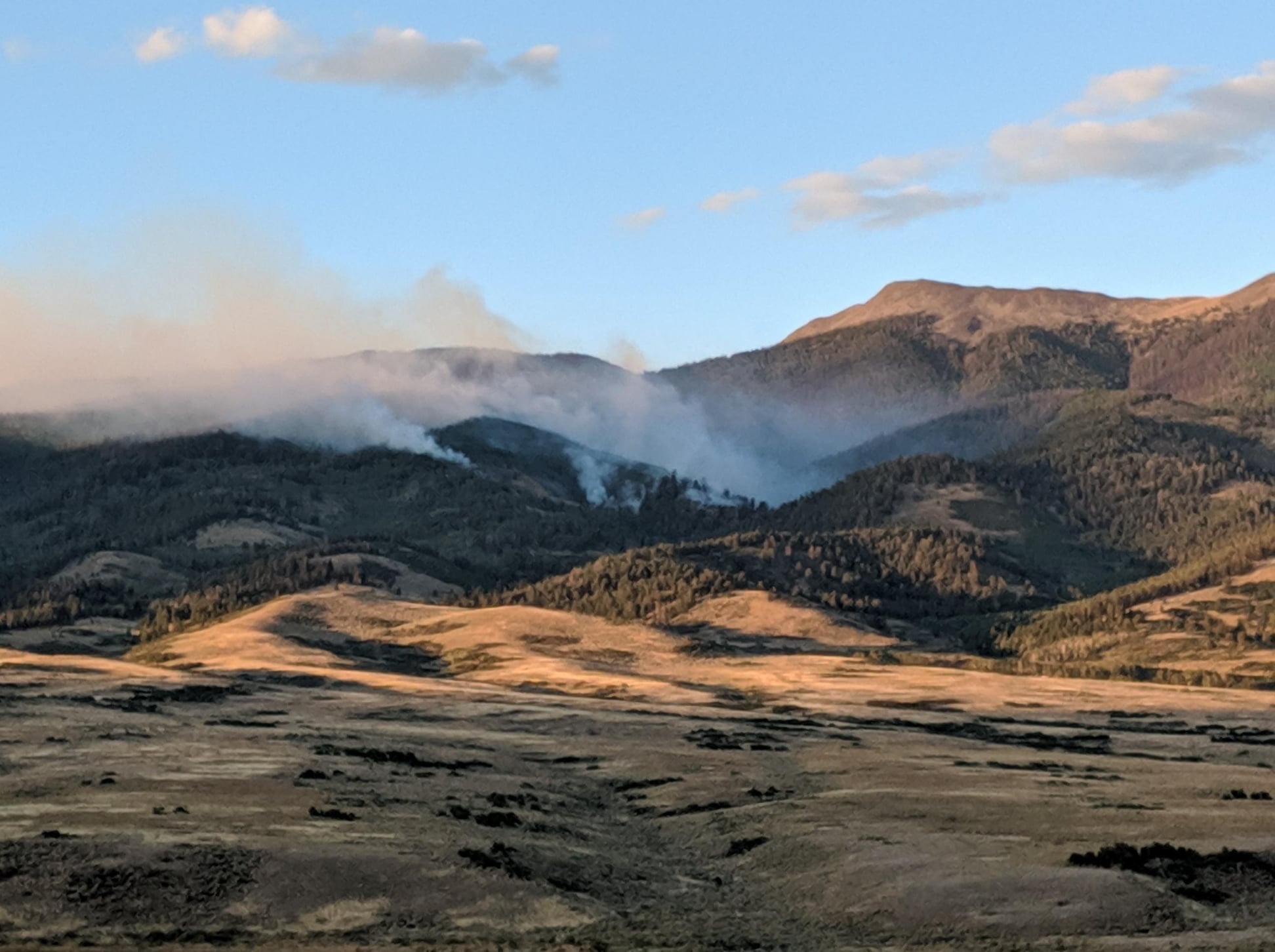 Decker Wildfire Doubled In Size Overnight