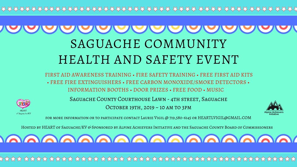 Health and Safety Event in Saguache