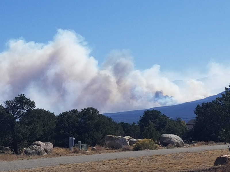 Evacuation Orders Issued: Decker Fire Jumped Containment Lines [Updated]