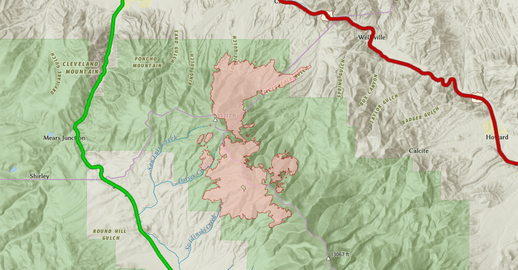 Interactive Decker Fire Map Released