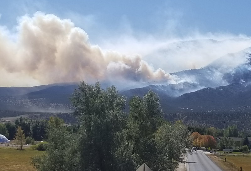 Decker Fire Midday Update [Oct. 5] [Updated]