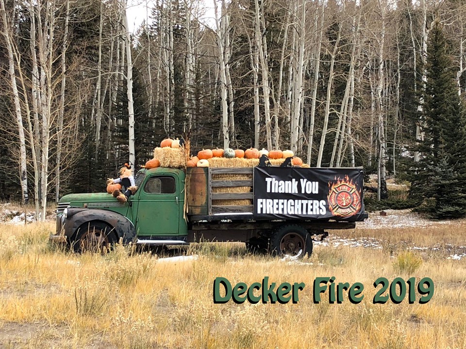 Decker Fire Update for Monday, Oct. 28, 2019