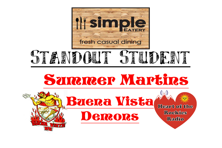 Standout Student: Buena Vista’s Summer Martins