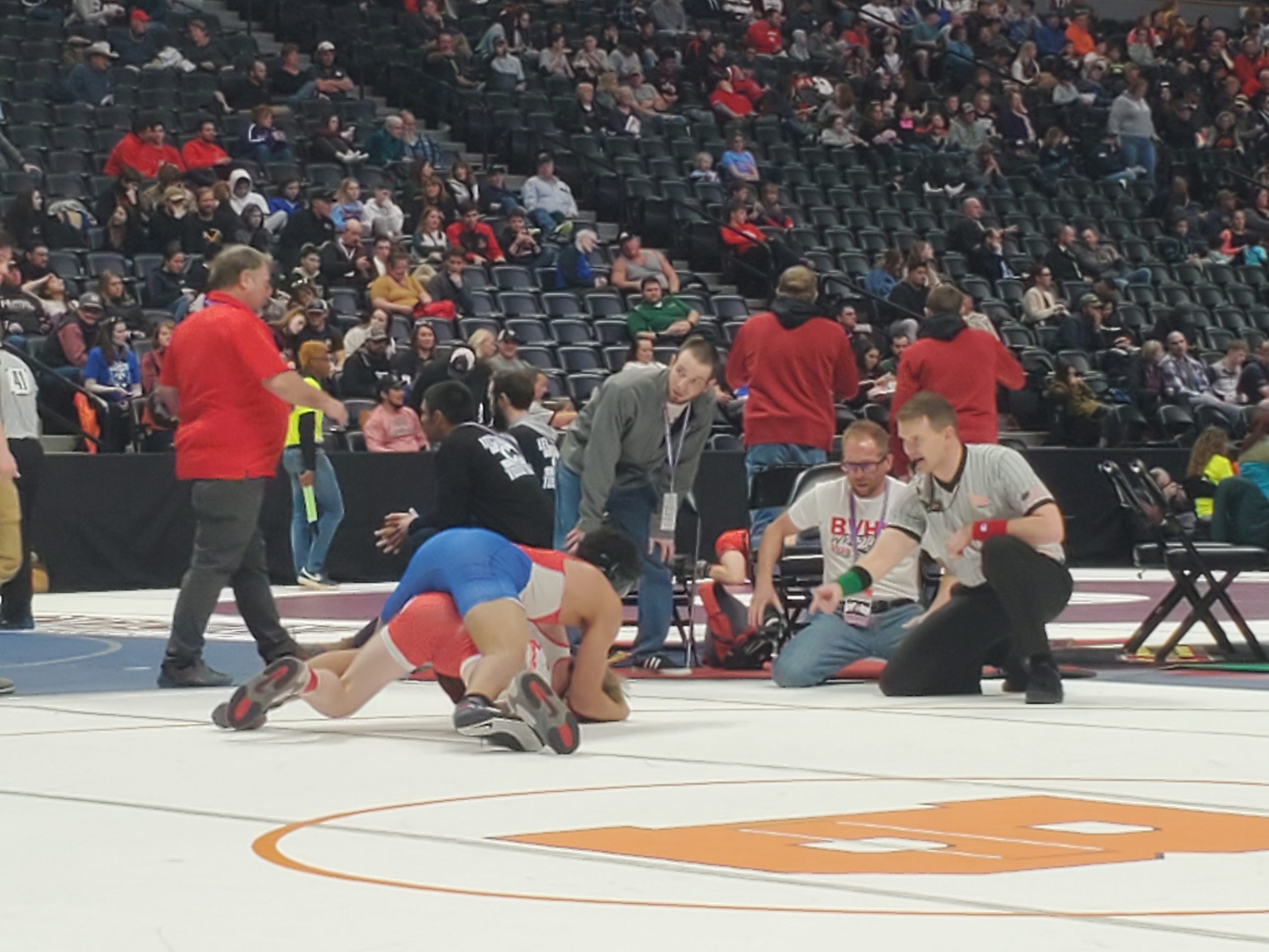 Mixed Results Greet Local Teams at State Wrestling