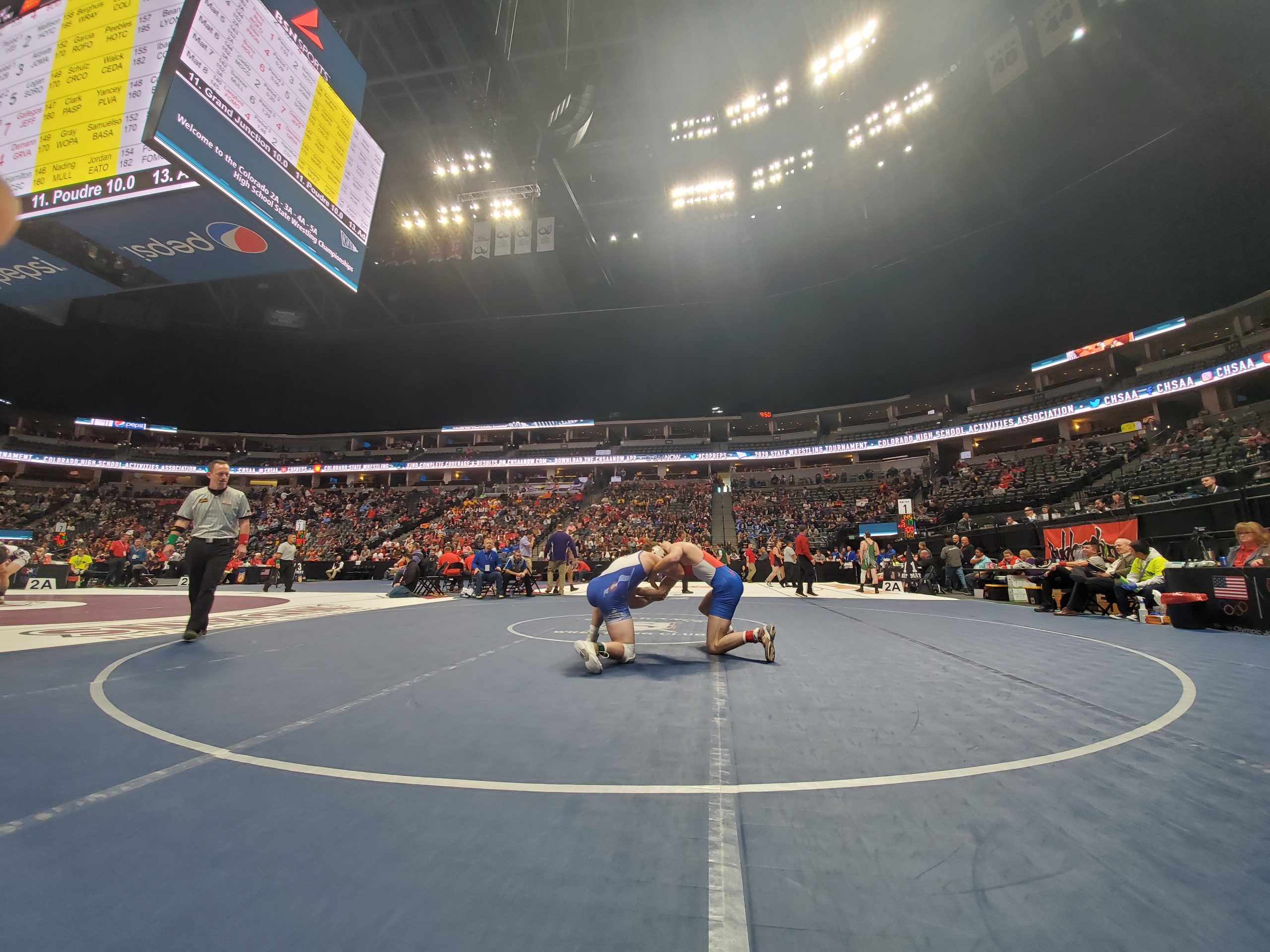 Seven Chaffee County grapplers heading to day three of state