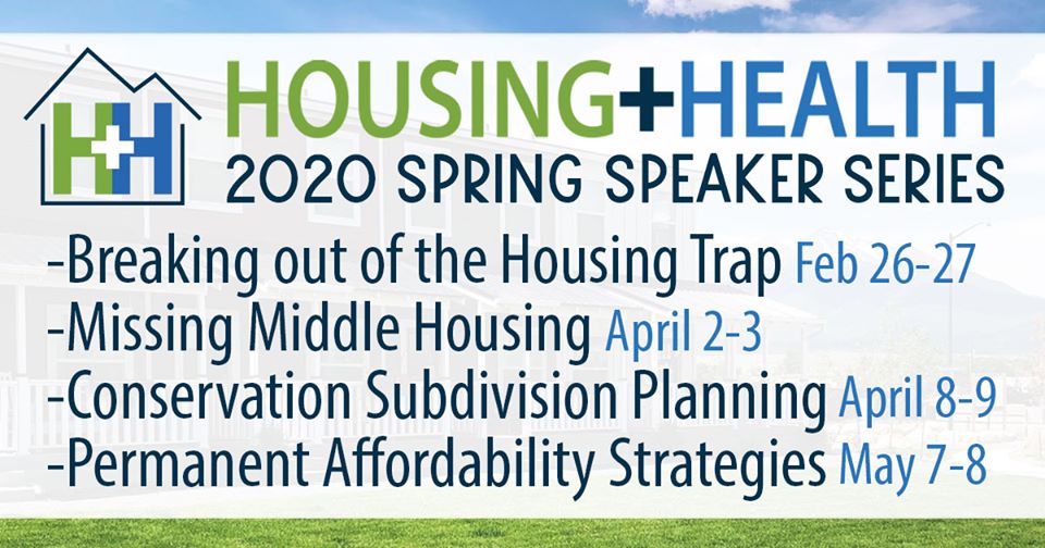 Chaffee Housing + Health Speaker Series Goes Online for Spring Sessions