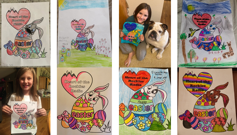 Easter Coloring Contest Winner!