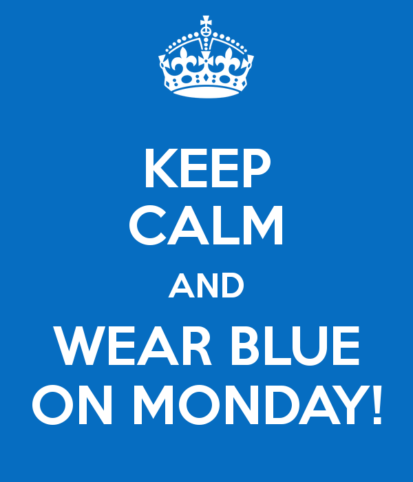 Wear Blue Day!