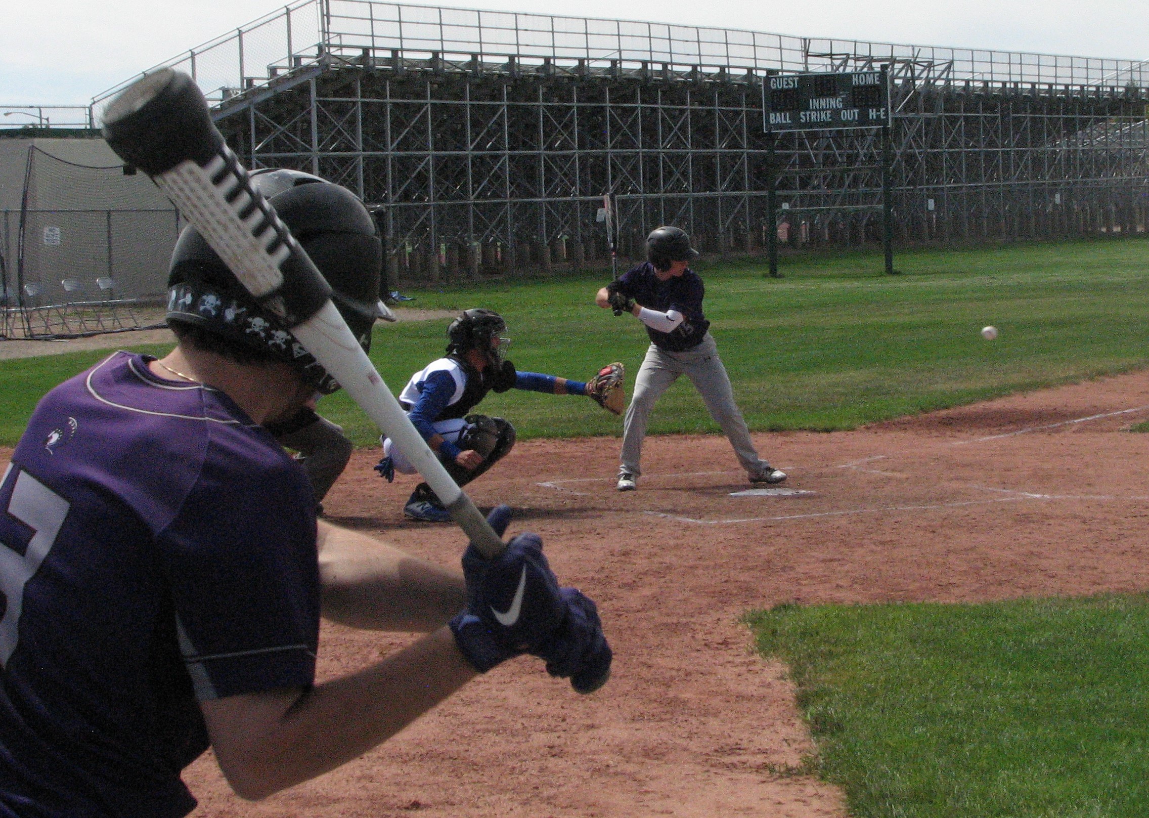 Duo of Spartans show off on the diamond one more time in Senior Showcase