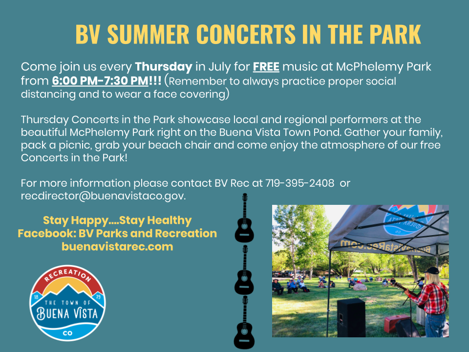 concerts in the park