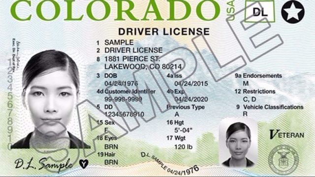 Vote on New Colorado Drivers License Design