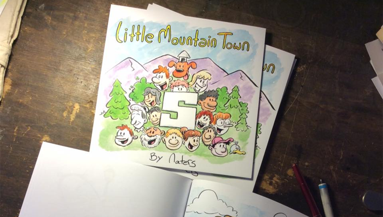 ‘Little Mountain Town’ – New Children’s Book from Local Artist