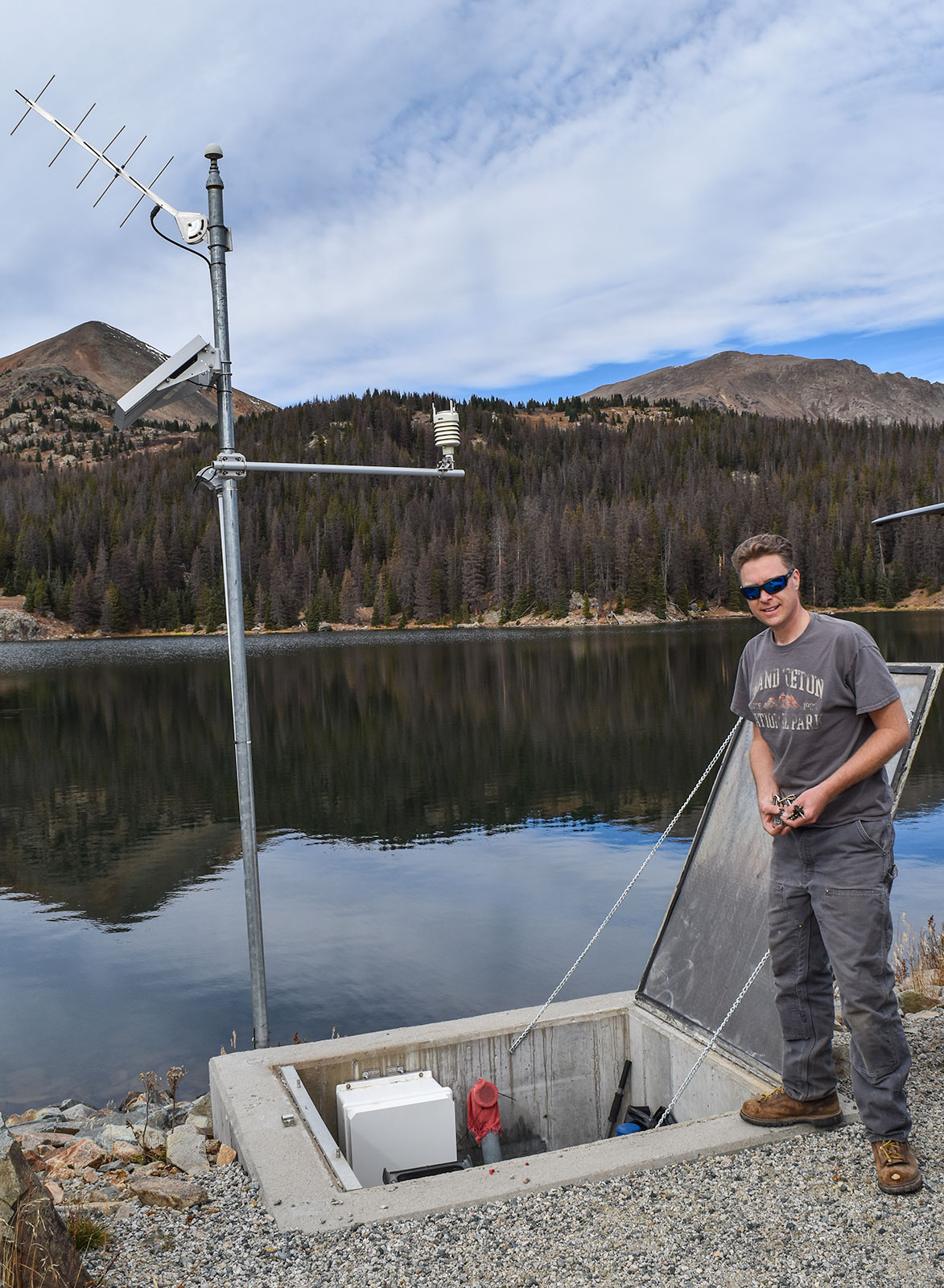 Telemetry system will allow remote operation of North Fork Reservoir