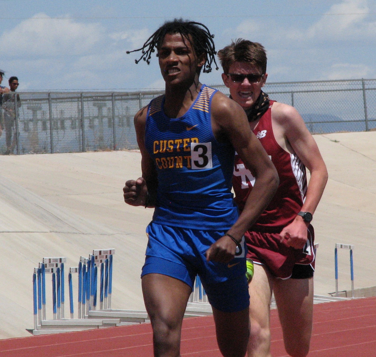 Schedule of events for local athletes at State Track for Friday-Saturday