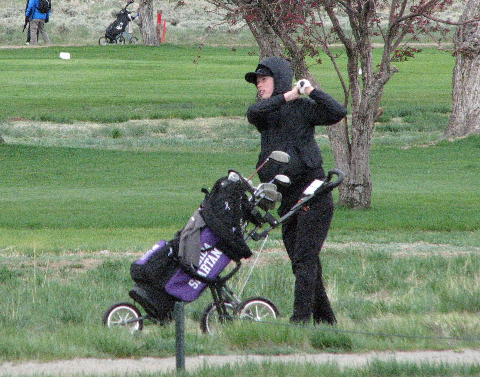 PHOTO GALLERY: Salida Girls Golf toughs out rain and cold in home tournament