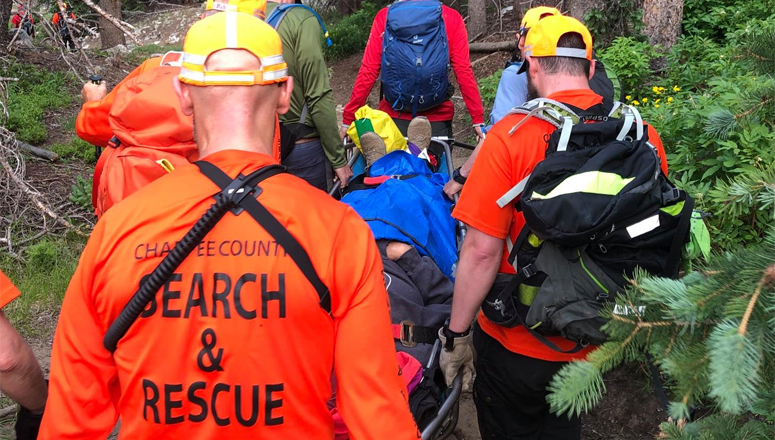 Chaffee County Search and Rescue Extracted 24-year-old Hiker Due to Heat Exhaustion