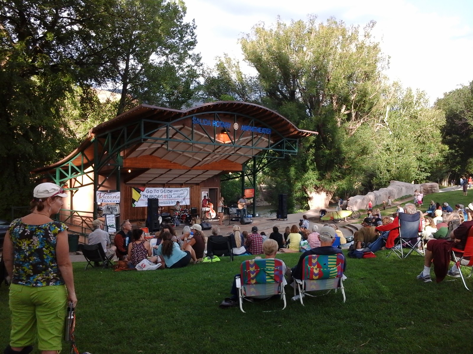 Free Concerts Tonight in Buena Vista and Salida Parks