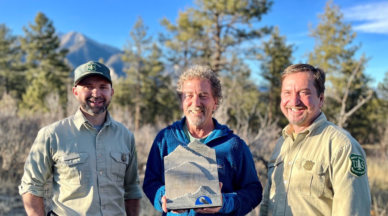 Chuck Cichowitz receives national Wilderness award recognition from USFS