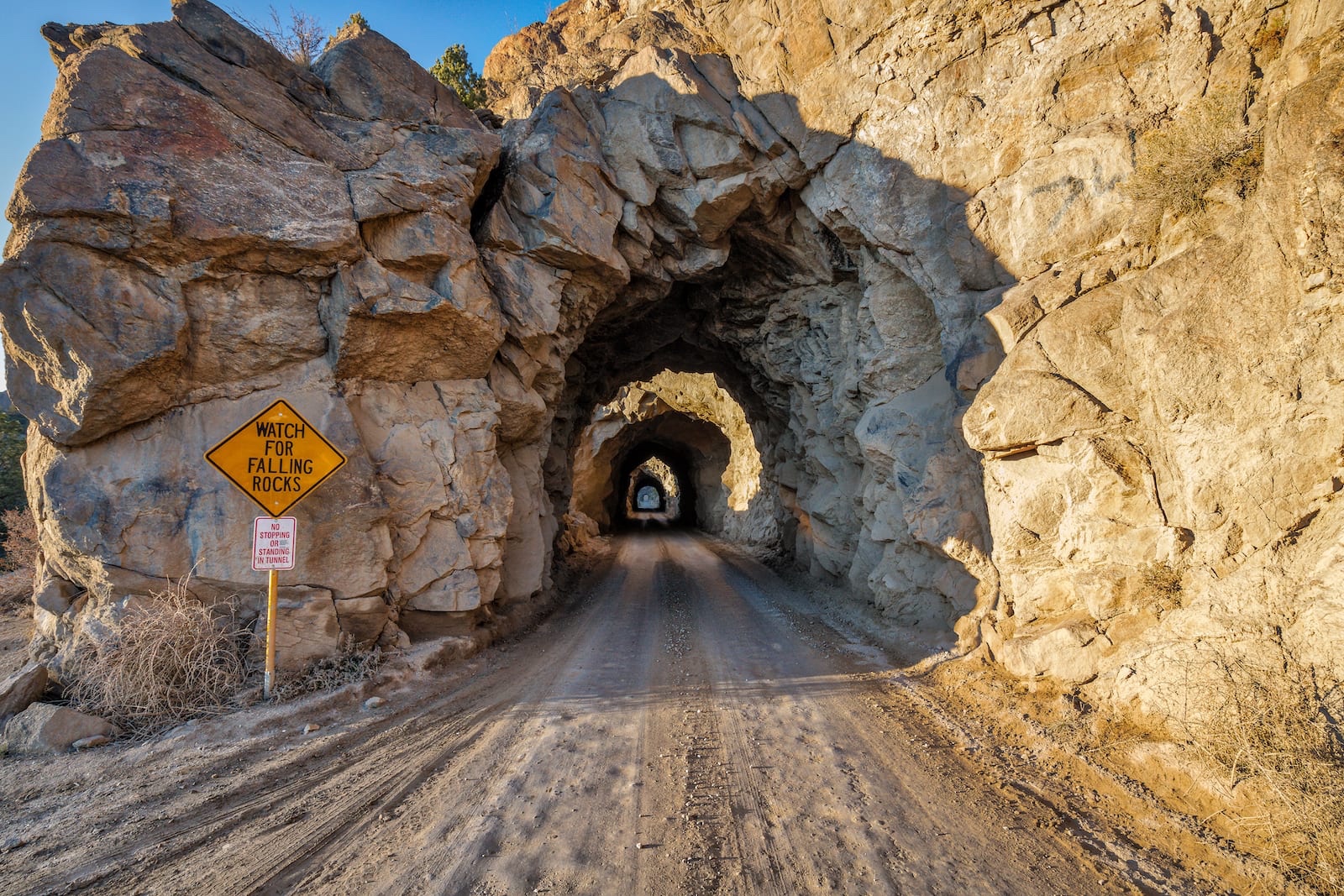 Chaffee County Road 371 Closed through Midland Tunnels