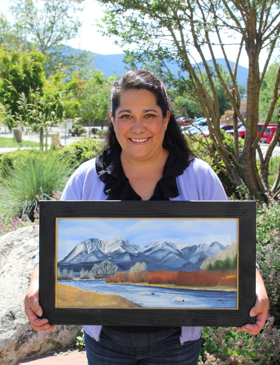 HRRMC displays work of local painter Adrienne Weber