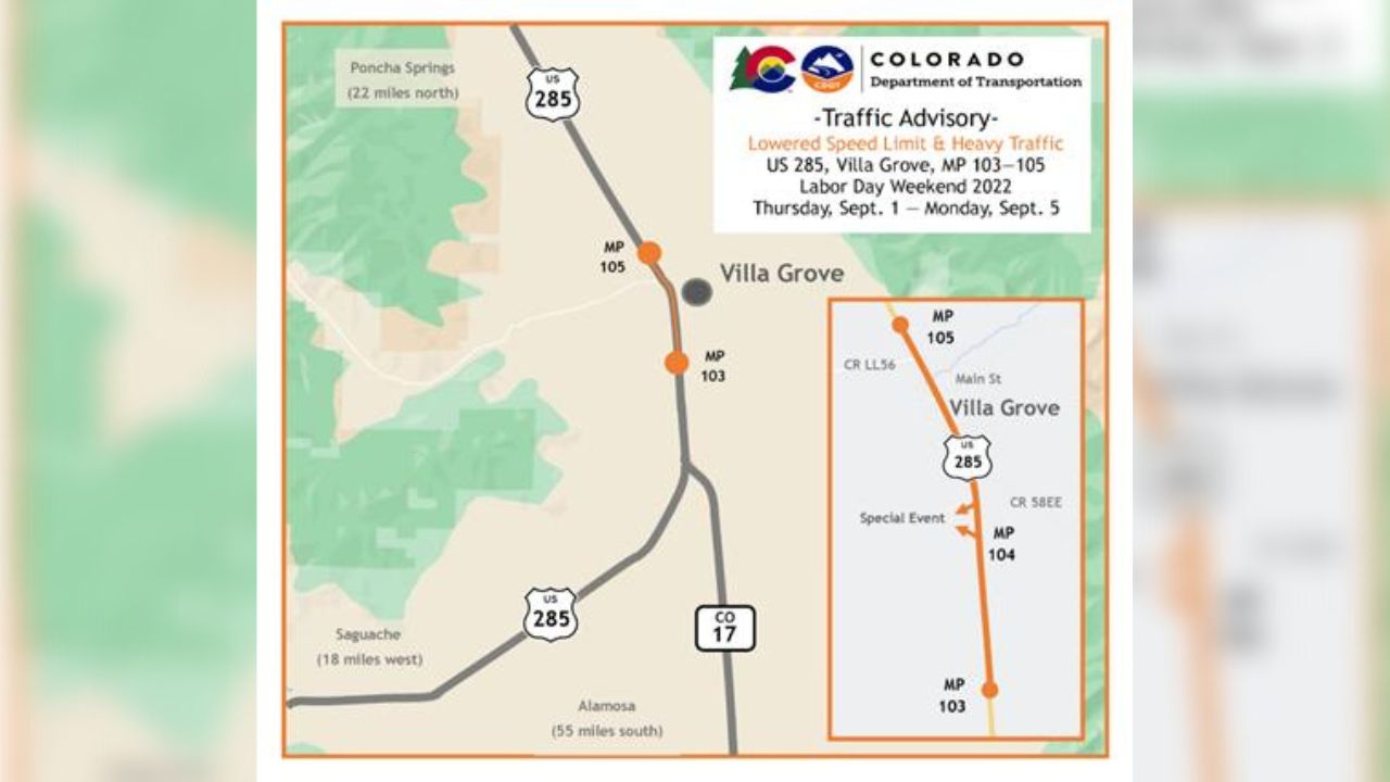 7 Peaks Festival to Impact Traffic on Highway 285