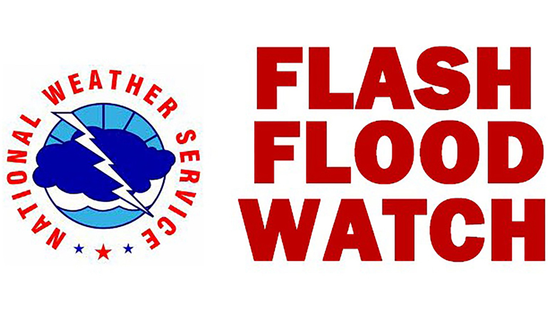 Flash Flood Watch for Tuesday, August 16th