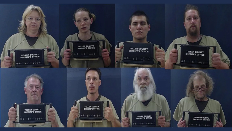 Teller County Arrests Eight in Drug Bust