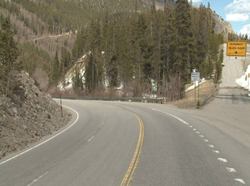 Eastbound Truck Ramp Closed on Highway 50 over Monarch Pass