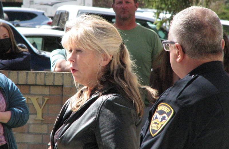 Linda Stanley Testifies in Her Defense During Disciplinary Hearing