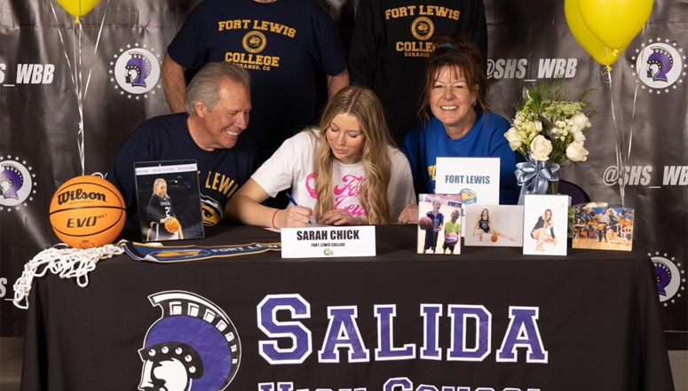 Spartan Sarah Chick Signs with Fort Lewis