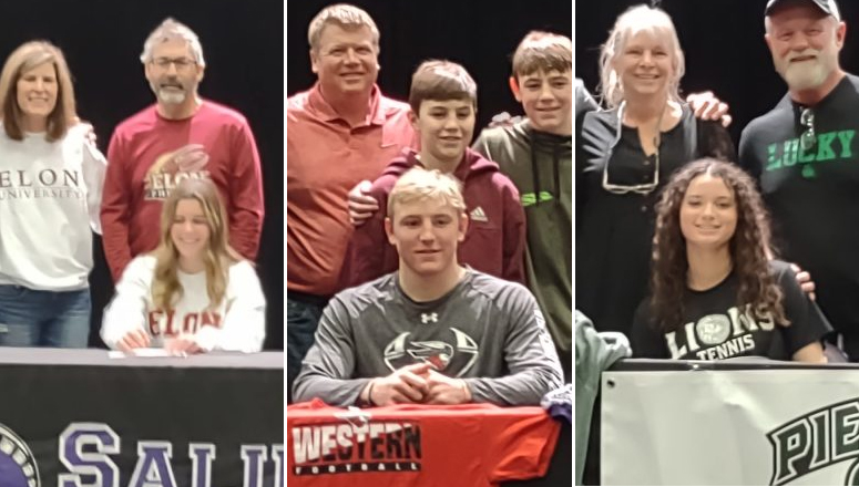 Three Spartans Sign Letters of Intent