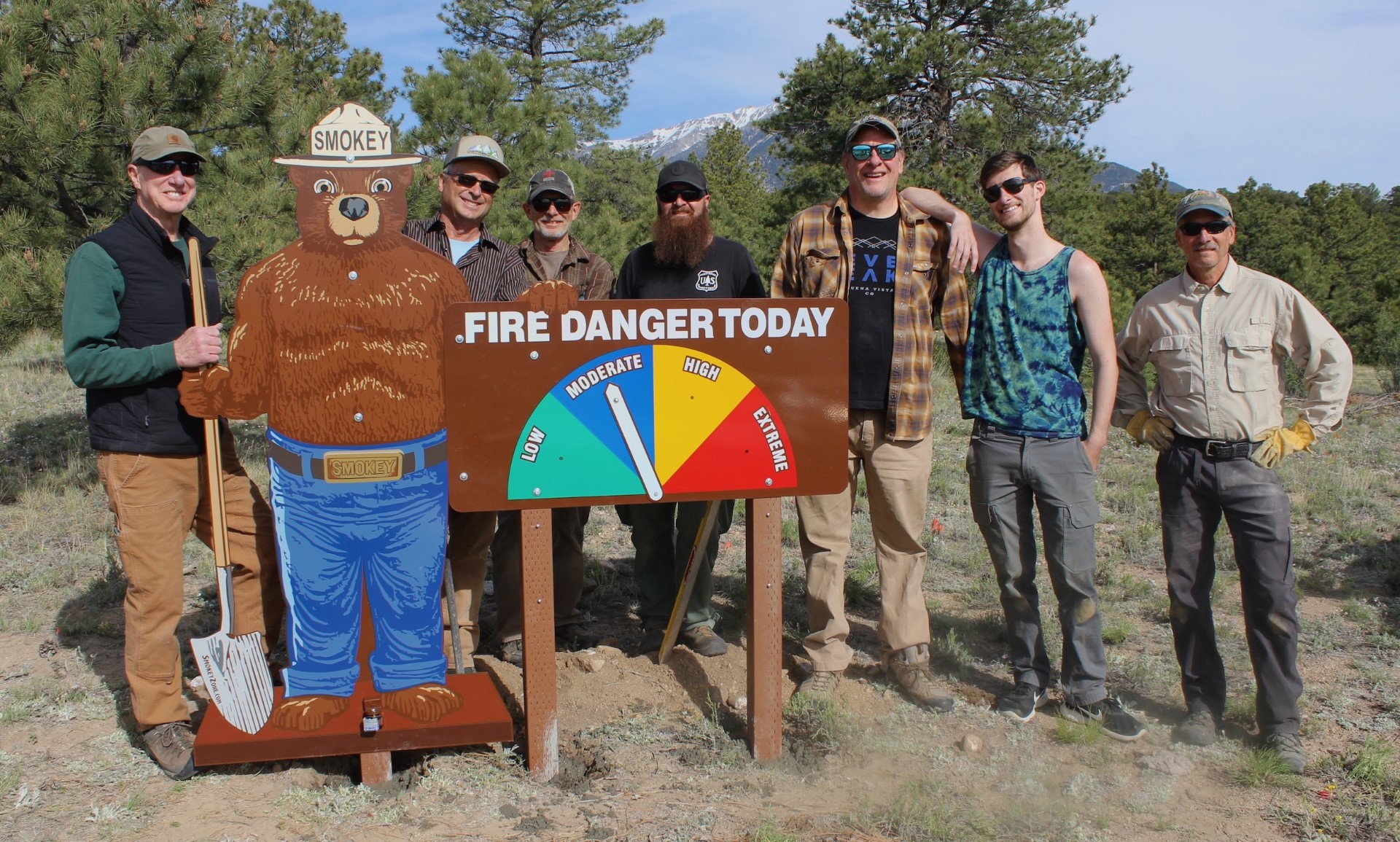 New Signs Promote Wildfire Danger Education