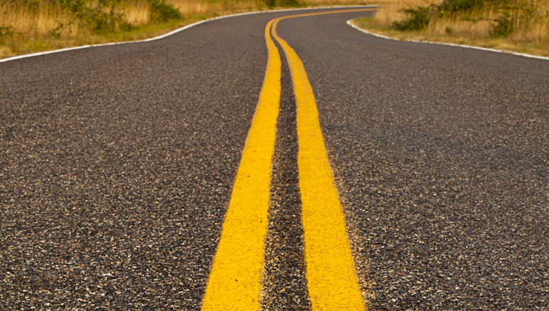 Chaffee County Road and Bridge Department Chip Sealing Multiple County Roads