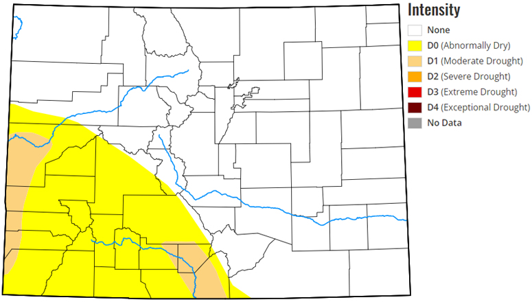 Drought Conditions Return to Southwestern Colorado