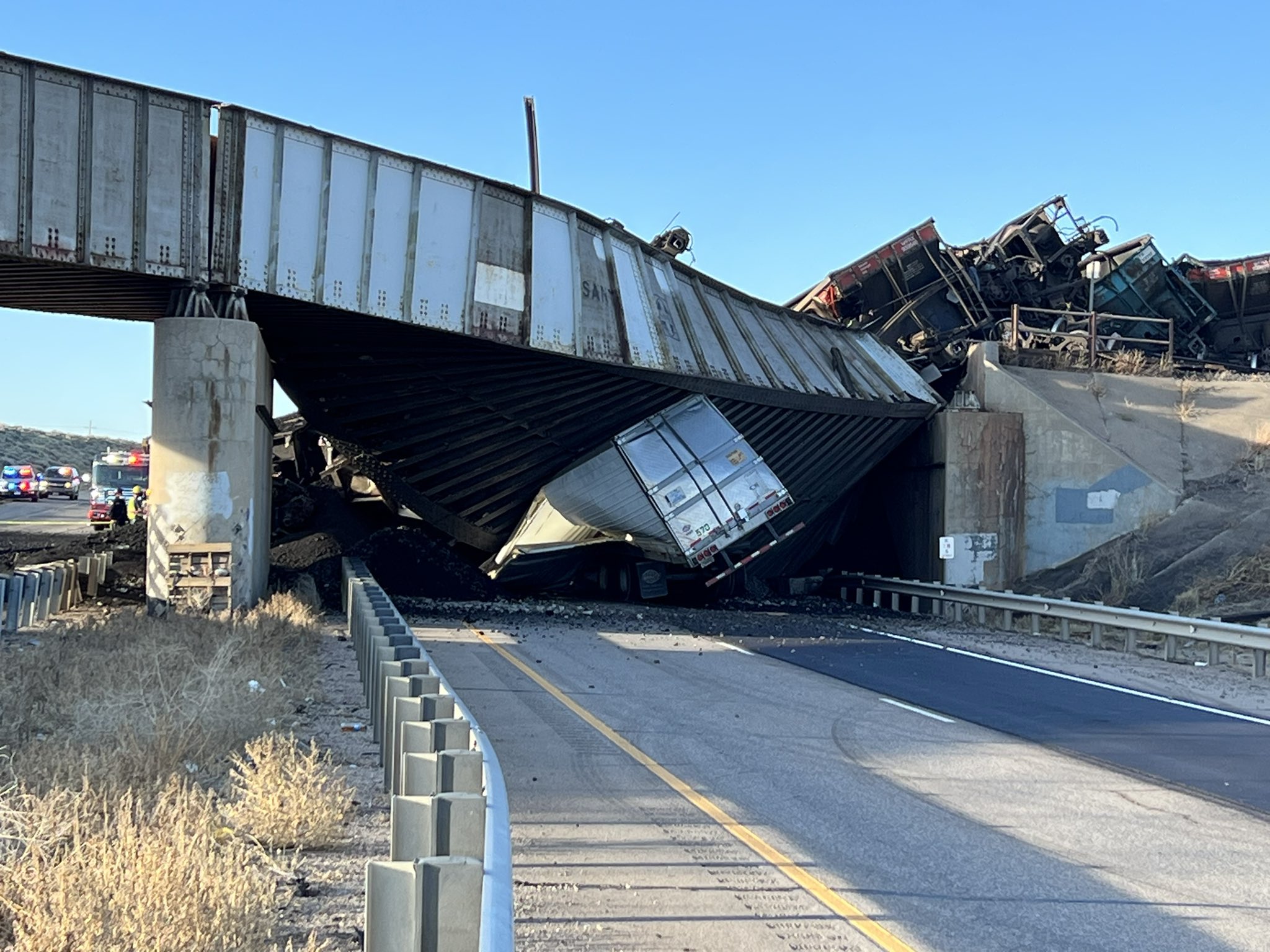 NTSB Says Broken Rail Caused Train Derailment and Bridge Collapse on I-25