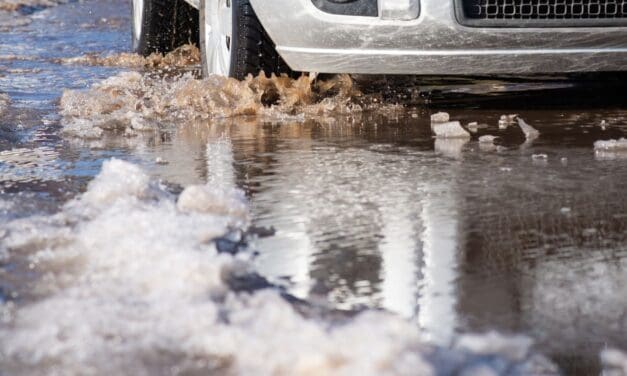 Ice Causing Minor Flooding on the Arkansas River in Fremont County
