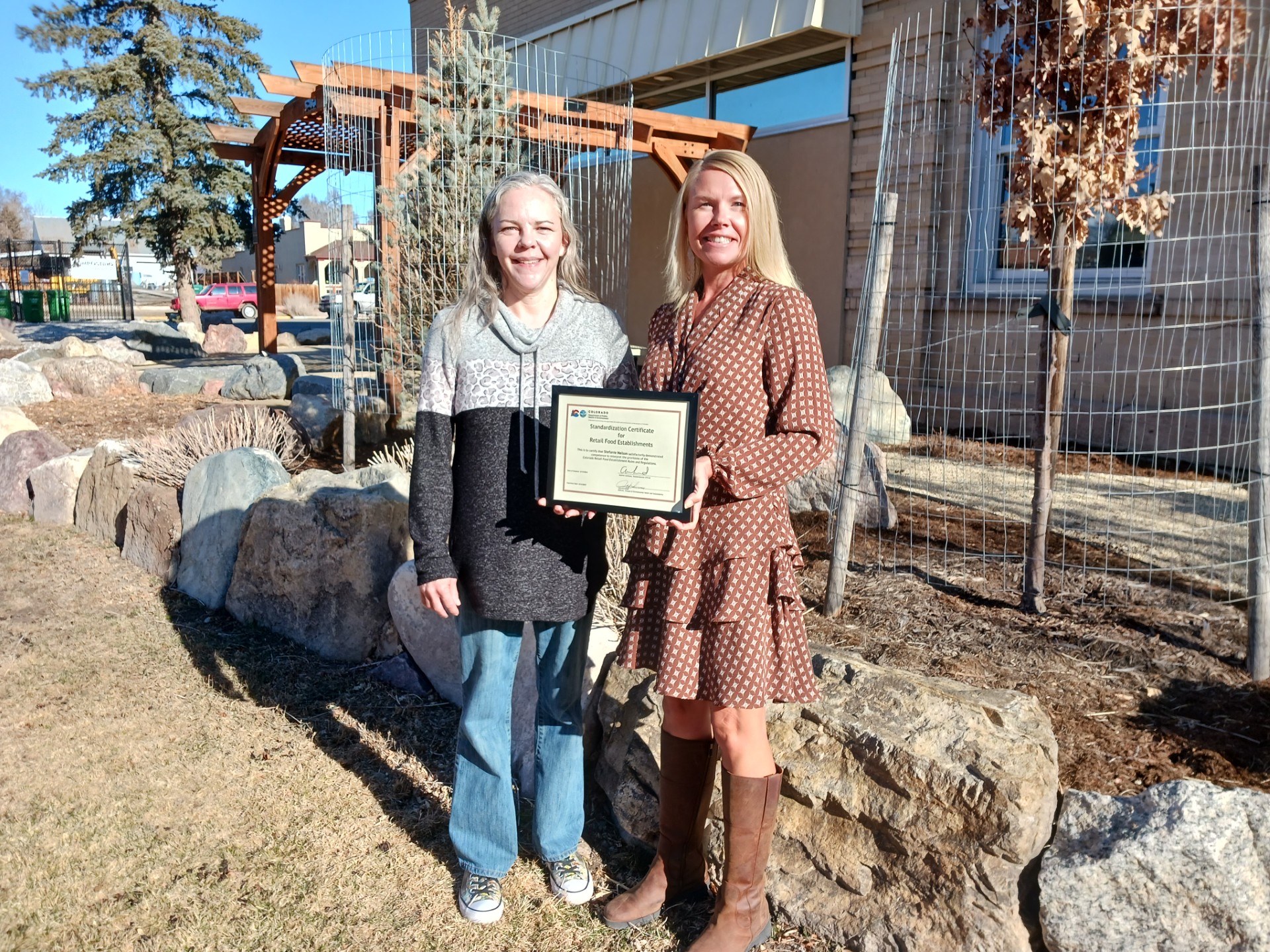 Nelson Receives Standardization Certificate from Colorado Department of Public Health and Environment