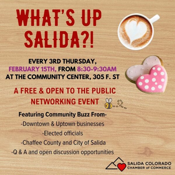 “What’s Up Salida” Thursday Morning