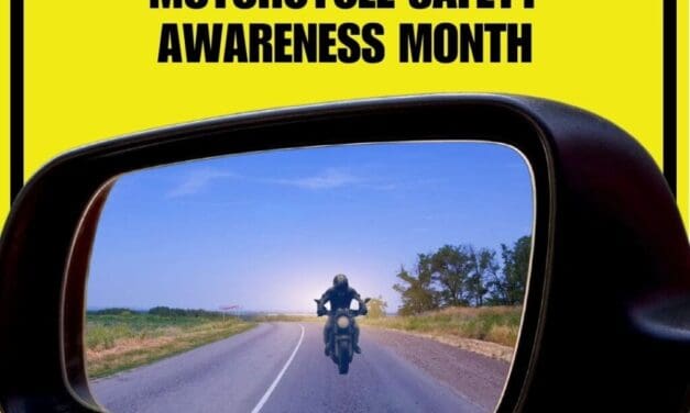 May is Motorcycle Safety Awareness Month