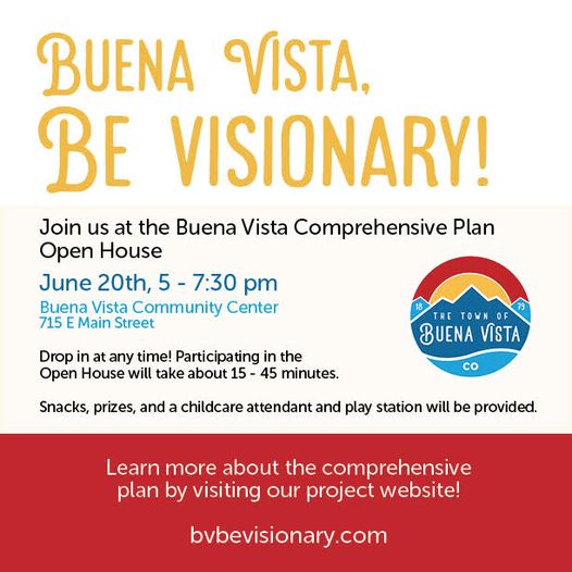 Buena Vista Comprehensive Plan Open House Tonight