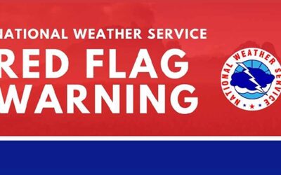 Red Flag Fire Warning Issued: No Open Burning Allowed Today