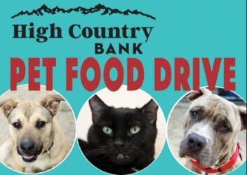 High Country Bank Hosts Pet Food Drive to Support Ark Valley Humane Society
