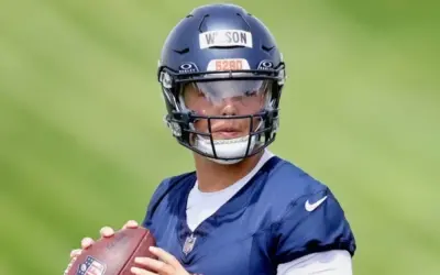 Broncos QB Hopeful Zach Wilson Debuts New Look