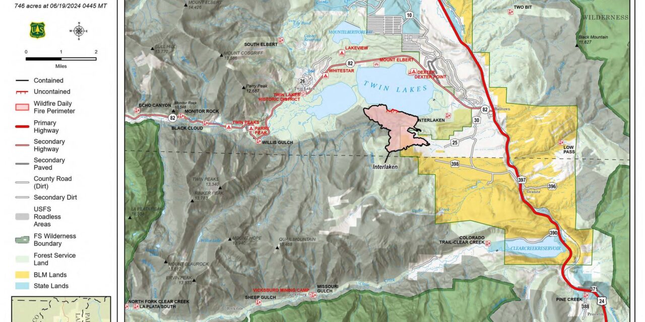 Interlaken Fire Update: 698 Acres, 96% Contained